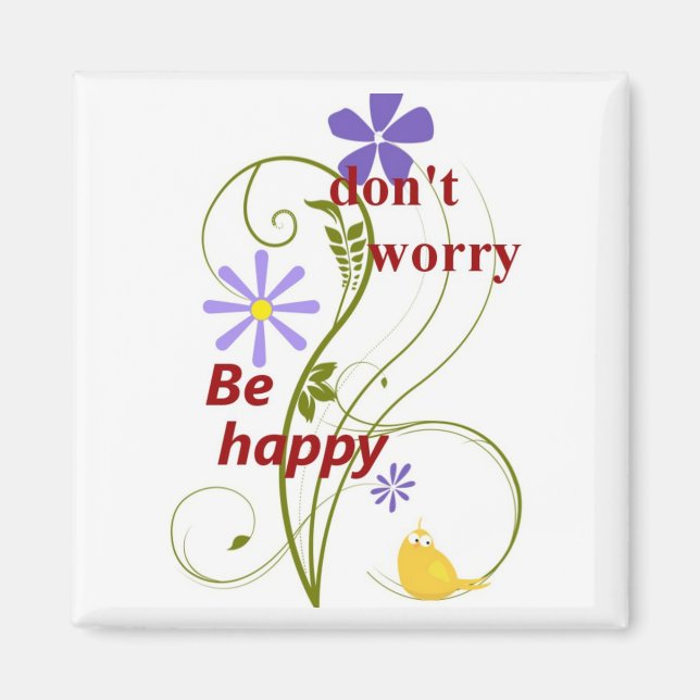 Don't Worry Magnet (Front)