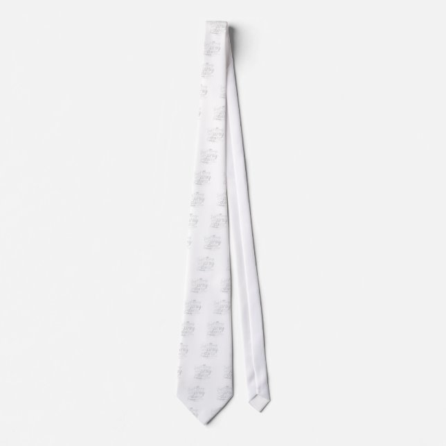 Don't Worry Pray Bible Verse Christian Inspiration Tie (Front)