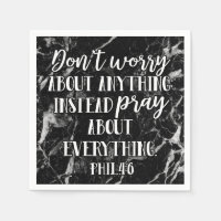 Dont Worry Pray Bible Verse Scripture Christian