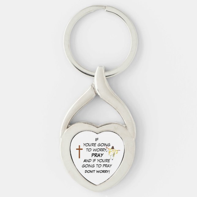 DON'T WORRY PRAY  KEY RING (Front)
