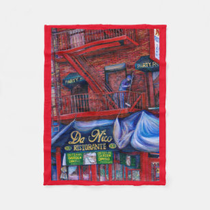 Don't You Love Red Paint? Fleece Blanket