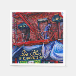 Don't You Love Red Paint? New York City, New York Napkin