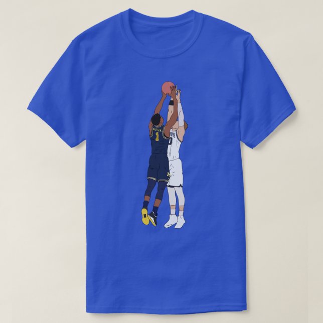 Donte DiVincenzo Blocks Charles Matthews T-Shirt (Design Front)