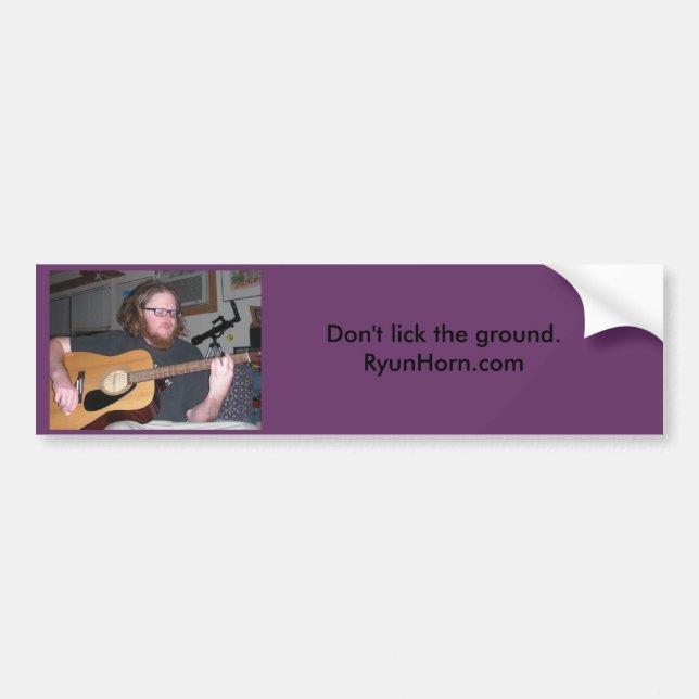 Don'tLickBumperSticker Bumper Sticker (Front)