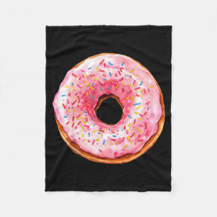 Donut Adult Kids Men Women Doughnut Costume  Fleece Blanket