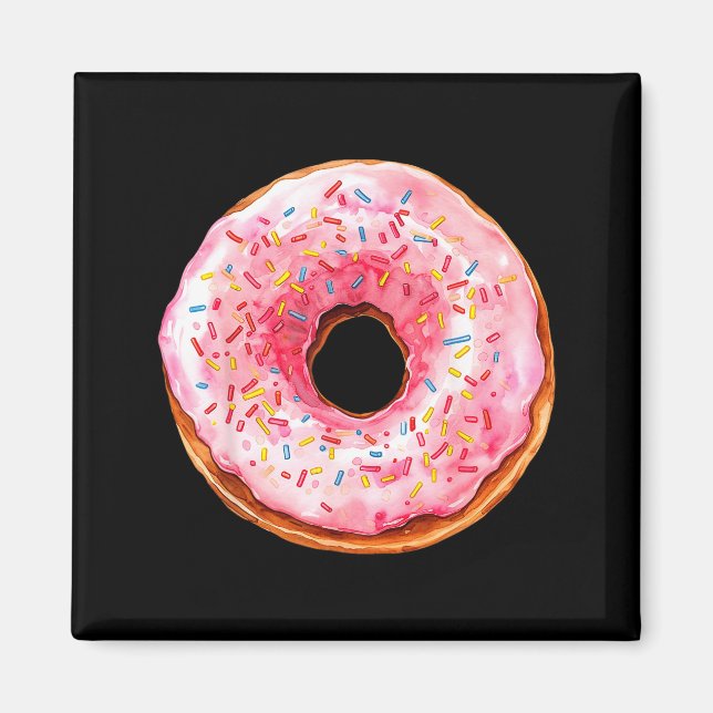 Donut Adult Kids Men Women Doughnut Costume  Magnet (Front)