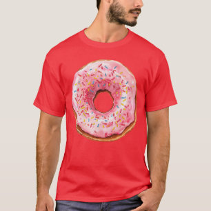 Donut Adult Kids Men Women Doughnut Costume T-Shirt