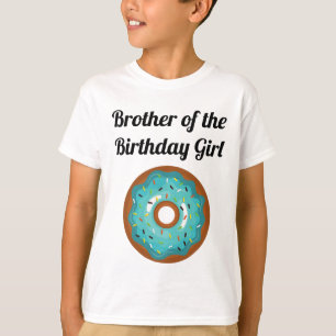 Donut Birthday Party Brother T-Shirt