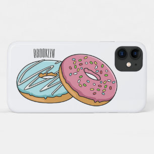 Donut cartoon illustration  Case-Mate iPhone case
