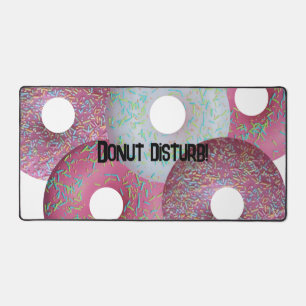 Donut disturb! desk mat