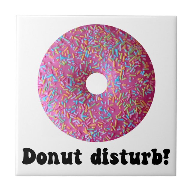 Donut disturb tile (Front)