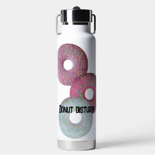 Donut disturb! water bottle