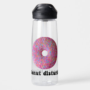 Donut disturb water bottle