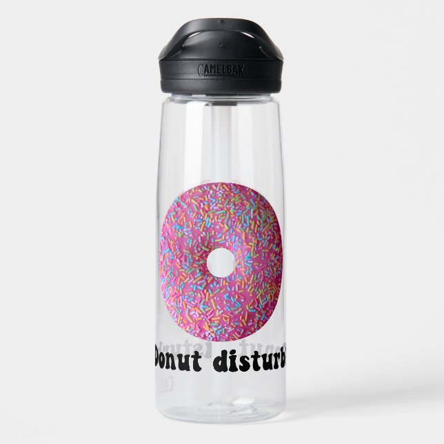 Donut disturb water bottle (Back)
