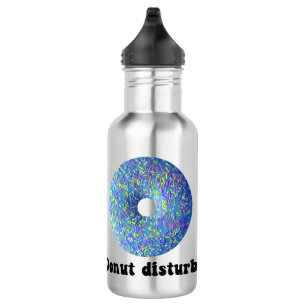 Donut disturb Water Bottle
