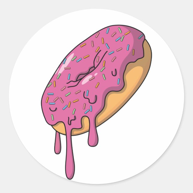Donut Drip Sticker (Front)