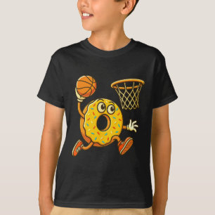 Donut Dunking - Sketll Player Fan Sketll Coach T-Shirt