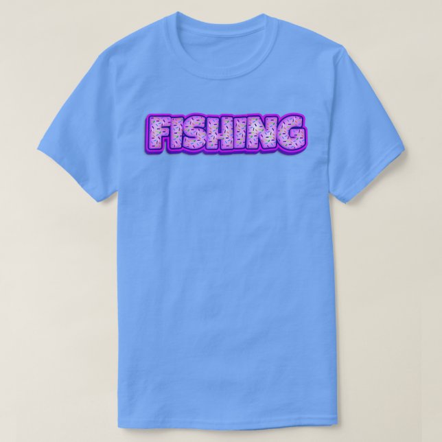 Donut Fishing Baker Donuts Lover Baking Fisherman  T-Shirt (Design Front)