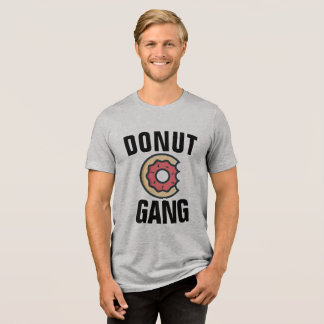 DONUT GANG FUNNY DAD T-SHIRT Tri-Blend SHIRT