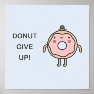 Donut Give Up! Poster
