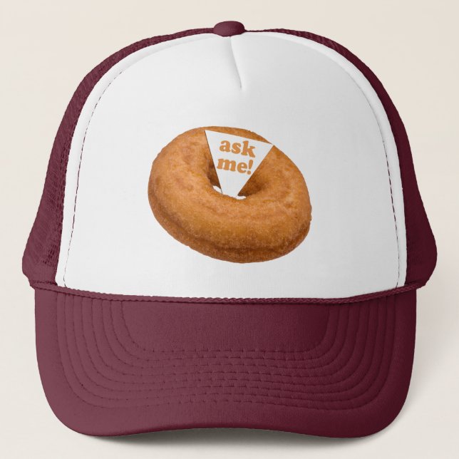 Donut Humor hat - choose color (Front)