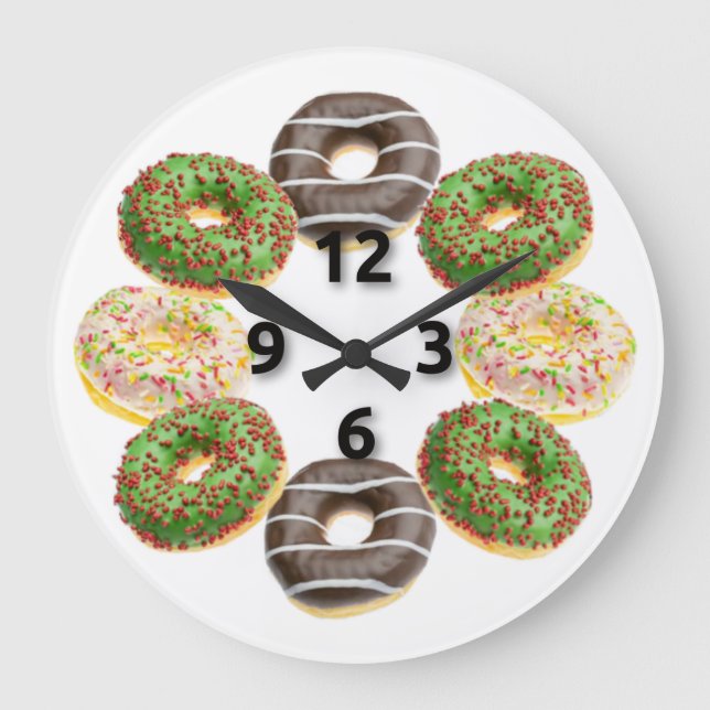 Donut Large Clock (Front)