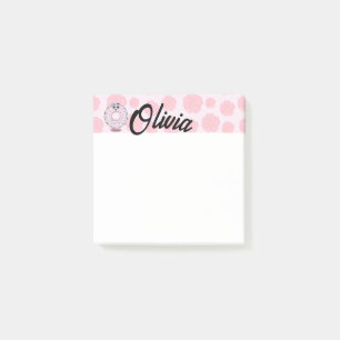 Donut mit Namen personalisiert Post-it Notes
