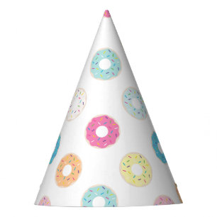 Donut party hat with sprinkles!