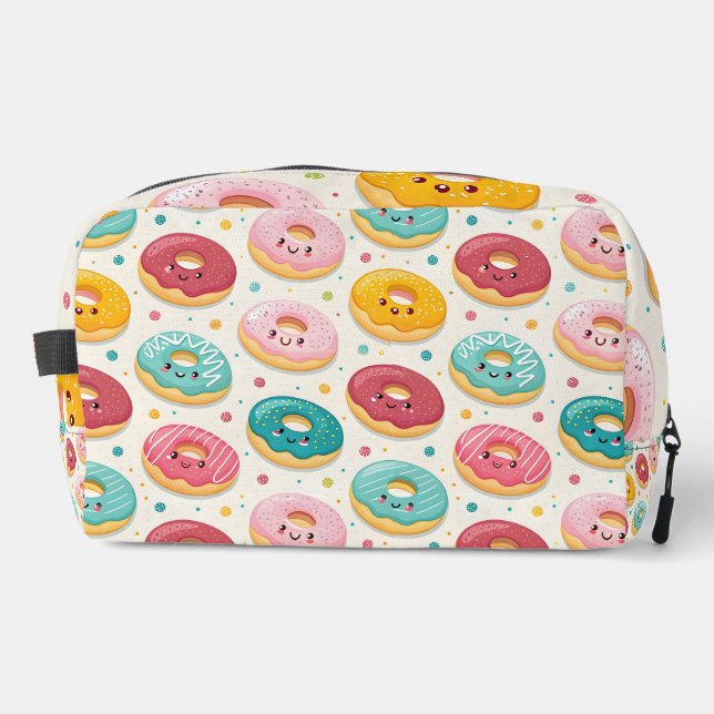 Donut Pattern Dopp Kit (Front)