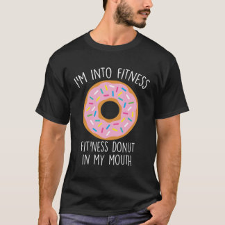 Donut Sprinkles Doughnut Fried Dough Sweet Snack D T-Shirt