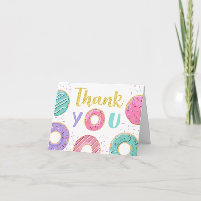Donut Thank You Notes (Front)