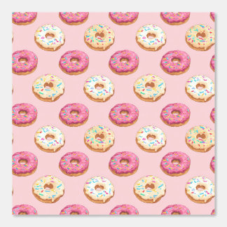 Donut Wallpaper | Fun Food Pattern Wall Covering 