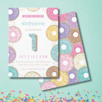DONUTS 1ST Birthday