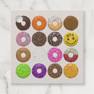 Donuts for all favour tags