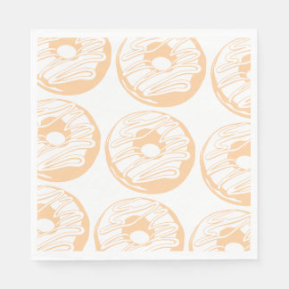 Donuts paper napkin