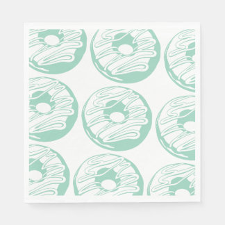 Donuts paper napkin