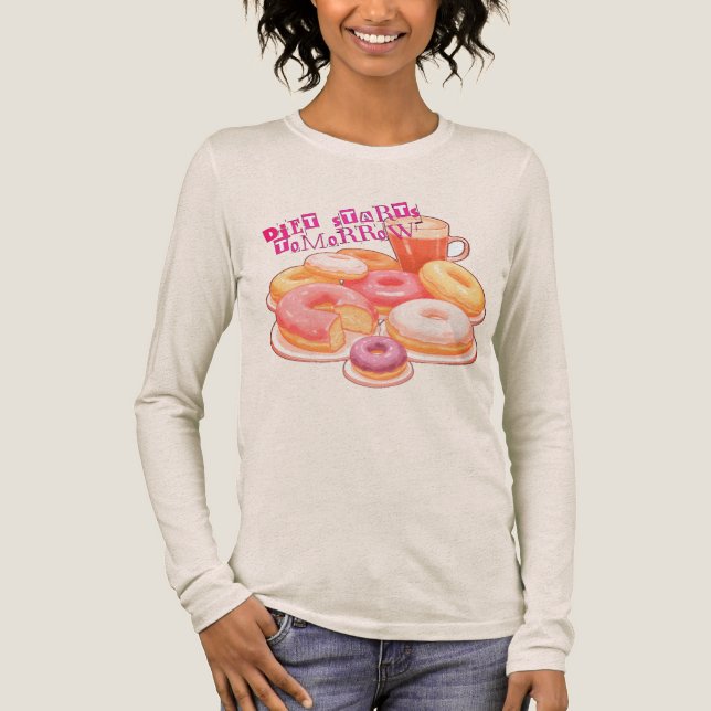 Donuts Tri-Blend Shirt (Front)