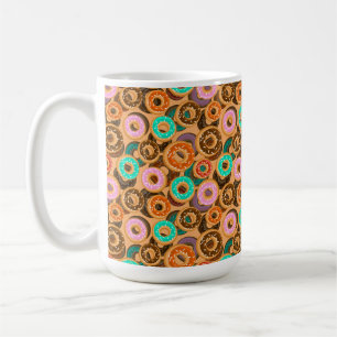 Donuts With Sprinkles Pattern Coffee Mug
