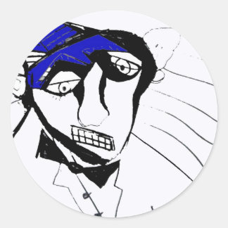 DOO FUSS CLASSIC ROUND STICKER