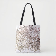 Doodle Art Design Tote