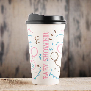 Doodle Art Paper Cups