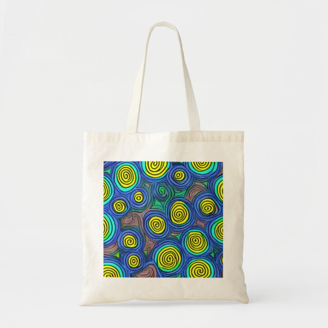 Doodle Art Tote Bag (Front)