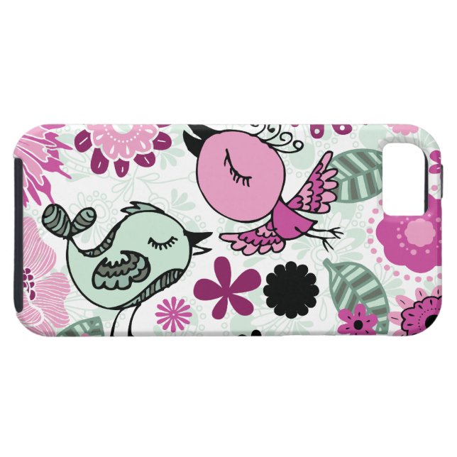 doodle birds Case-Mate iPhone case (Back Horizontal)