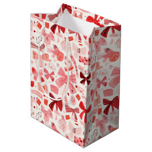 Doodle Bows Medium Gift Bag