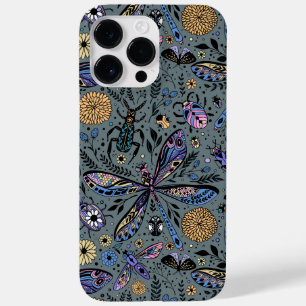 Doodle bugs on slater grey Case-Mate iPhone 14 pro max case