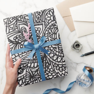 Doodle by Anita Andrews Wrapping Paper