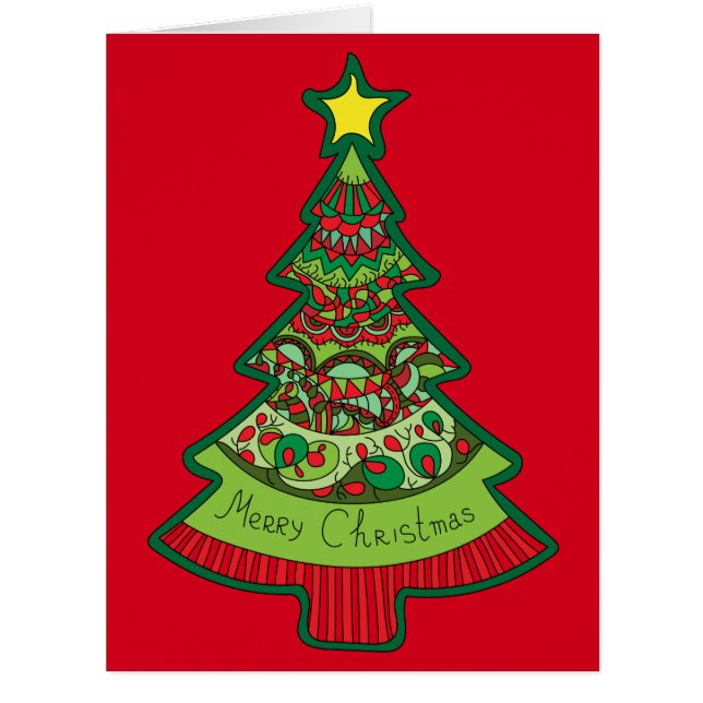 Doodle Christmas Tree (Front)