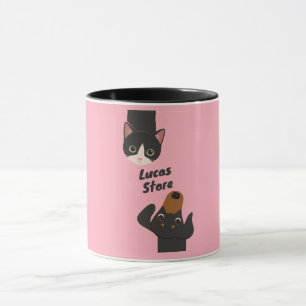 Doodle cute pets mug
