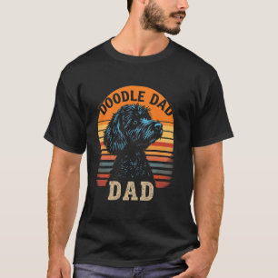 Doodle DAD Retro Doodle Dog T-Shirt