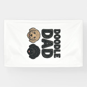 Doodle Dad Vintage Dog Dad Shirt Design_1 Banner
